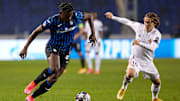 Atalanta v Real Madrid  - UEFA Champions League Round Of 16 Leg One