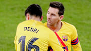Pedri et Messi, les grands artisans de la victoire du Barça.