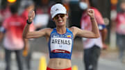 Sandra Arenas hizo historia al ganar por primera vez una presea olímpica en la marcha para Colombia 