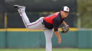 Former Atlanta Braves pitcher Kris Medlen