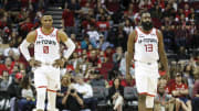 Russell Westbrook and James Harden.