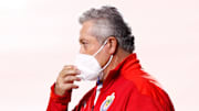 El entrenador Víctor Manuel Vucetich.