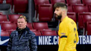 Ronald Koeman y Gerard Piqué 