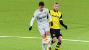 Schnürte im Hinspiel einen Doppelpack: Patrik Schick (l.)