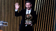 Lionel Messi at the 2019 Ballon d'Or ceremony