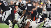 Josh Jacobs es uno de los mejores running backs de los Raiders 