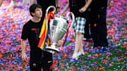 El y ella: Messi y la orejona.