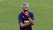 Barcelona Training Session - UEFA Champions League