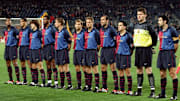 En la temporada 2000/2001el Barcelona quedó eliminado en lafase de grupos de la Champions