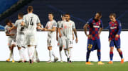 El Bayern goleó al Barcelona en Lisboa