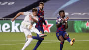 Goretzka en acción contra Barcelona