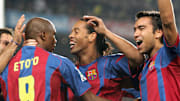 Ronaldinho, Samuel Eto'o, Giovanni Van Bronckhorst