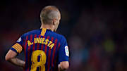 À Barcelone, personne n'a oublié Andres Iniesta. 