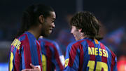 Ronaldinho y Leo Messi, FC Barcelona