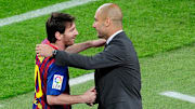 Pep Guardiola & Lionel Messi