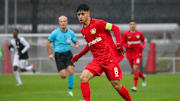 Ayman Azhil als Kapitän der U19 in der Youth League gegen Juve