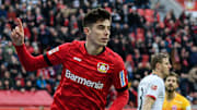 Kai Havertz Bayer Leverkusen. 