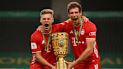 Zwei Marktwert-Gewinner: Joshua Kimmich und Leon Goretzka (v.l.)