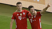 Sorgten im Pokalfinale für den vierten Treffer: Ivan Perisic (l.) und Robert Lewandowski