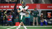 Charlie Brewer in the Big 12 Championship against the Oklahoma Sooners