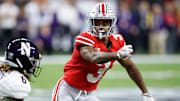 The Las Vegas Raiders drafted Ohio State DB Damon Arnette. 