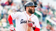 Pedroia jugó con los Portland Sea Dogs en su época de rehabilitación