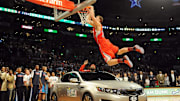 La competencia de volcadas es una de las actividades favoritas en el Juego de Estrellas de NBA