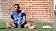 Boca Juniors Training Session - Riquelme en su época de futbolista.