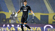 Esteban Andrada atajando en Boca Juniors