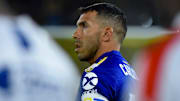 Tévez con Boca Juniors