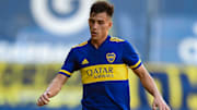 Nicolas Capaldo jugando en Boca Juniors