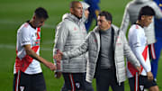 Marcelo Gallardo dirigiendo a River Plate
