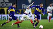 Boca Juniors v San Lorenzo - Torneo Liga Profesional 2021 - Dos que anduvieron muy bien: Equi Fernández y Taborda.