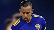 Sebastián Villa jugando en Boca