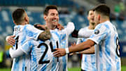 Messi y una noche feliz