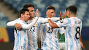 Argentina topped Group A 