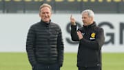 Aki Watzke und Lucien Favre im Gespräch