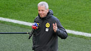 Lucien Favre sous ses anciennes couleurs du Borussia Dortmund. 
