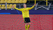 Erling Haaland volvió a marcar dos goles con el Borussia