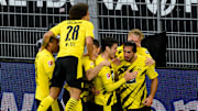 Der BVB beim Torjubel