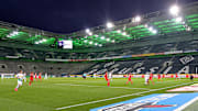 Geisterspiel zwischen Borussia M'gladbach und 1. FC Köln