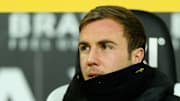 Mario Gotze n'a joué que cinq matchs en tant que titulaire en Bundesliga l'an dernier 