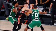 Tyler Herro fue la gran figura del juego 4 entre Heat y Celtics