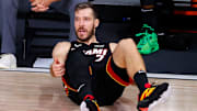Dragic se lastimó el pie durante el primer duelo de las finales de la NBA ante los Lakers