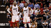 LeBron y Wade brillaron en el Heat