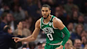 Jayson Tatum estuvo brillante ante Lakers