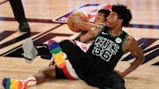 Marcus Smart ha sido figura de los Celtics tras la lesión de Gordon Hayward