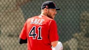 Boston Red Sox starter Chris Sale is dealing with an elbow  injury. 