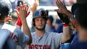 Andrew Benintendi continurá en los Medias Rojas de Boston al menos por dos temporadas más