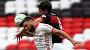Flamengo e Internacional disputaram o último título do Brasileirão